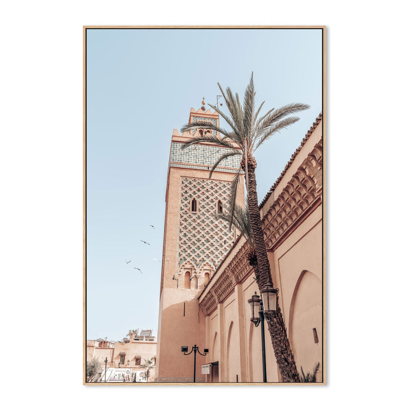 wall-art-print-canvas-poster-framed-Kutubiyya Mosque, Marrakech, Morocco, Style B , By Josh Silver-4