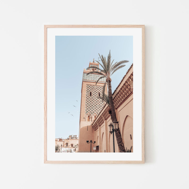wall-art-print-canvas-poster-framed-Kutubiyya Mosque, Marrakech, Morocco, Style B , By Josh Silver-6