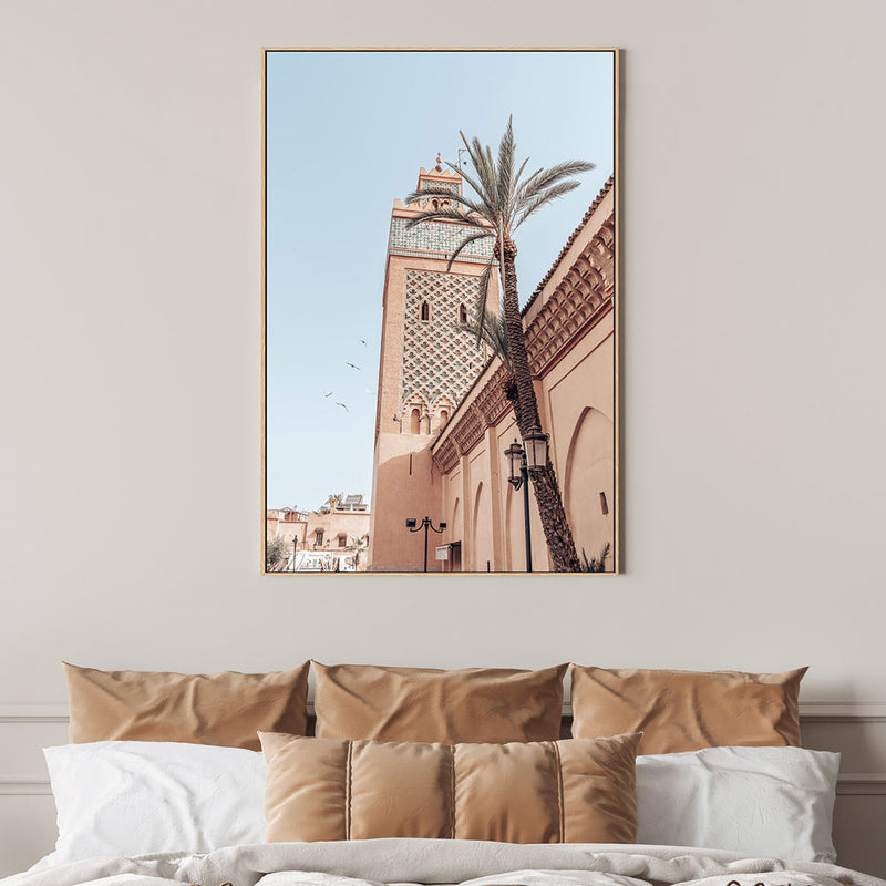 wall-art-print-canvas-poster-framed-Kutubiyya Mosque, Marrakech, Morocco, Style B , By Josh Silver-8