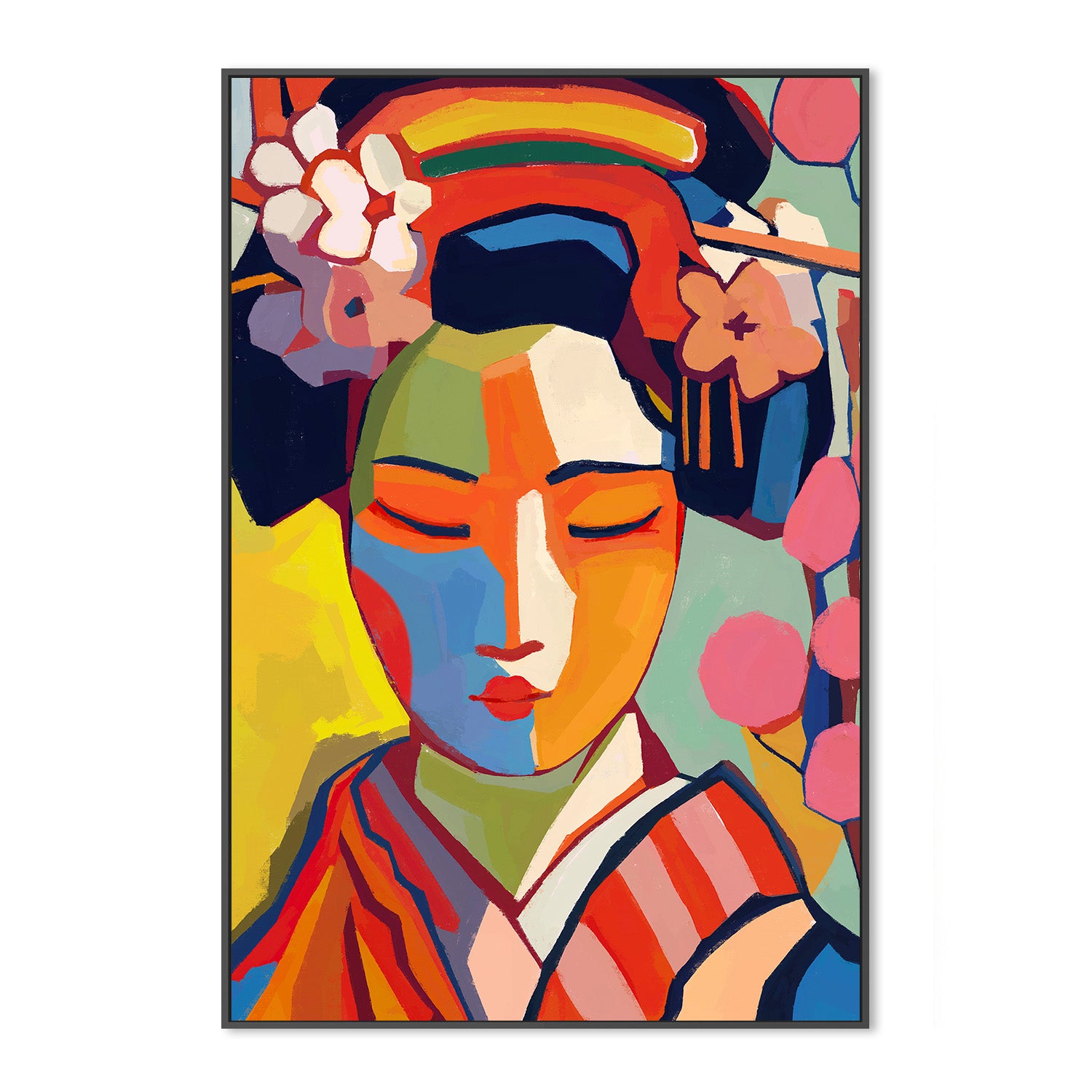 wall-art-print-canvas-poster-framed-Kyoto Light-3