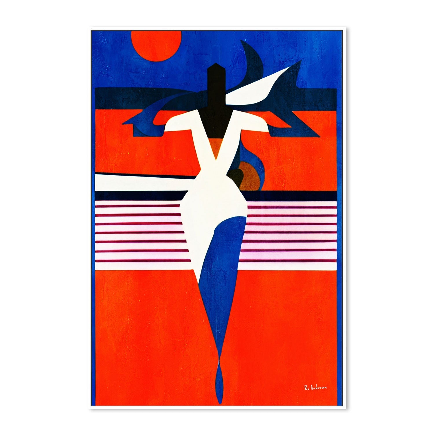 wall-art-print-canvas-poster-framed-La Femme Fatale , By Bo Anderson-5