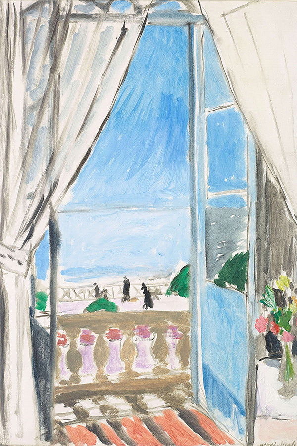 wall-art-print-canvas-poster-framed-La FenAatre Ouverte-1