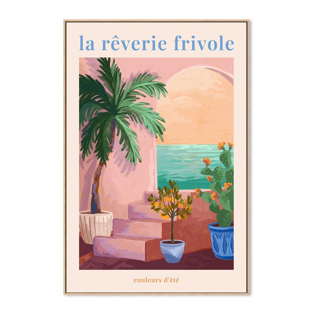 wall-art-print-canvas-poster-framed-La RAaverie Frivole - Palm-4