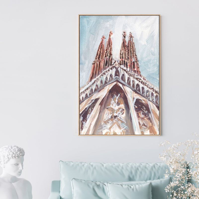 wall-art-print-canvas-poster-framed-La Sagrada Familia , By Alice Kwan-2