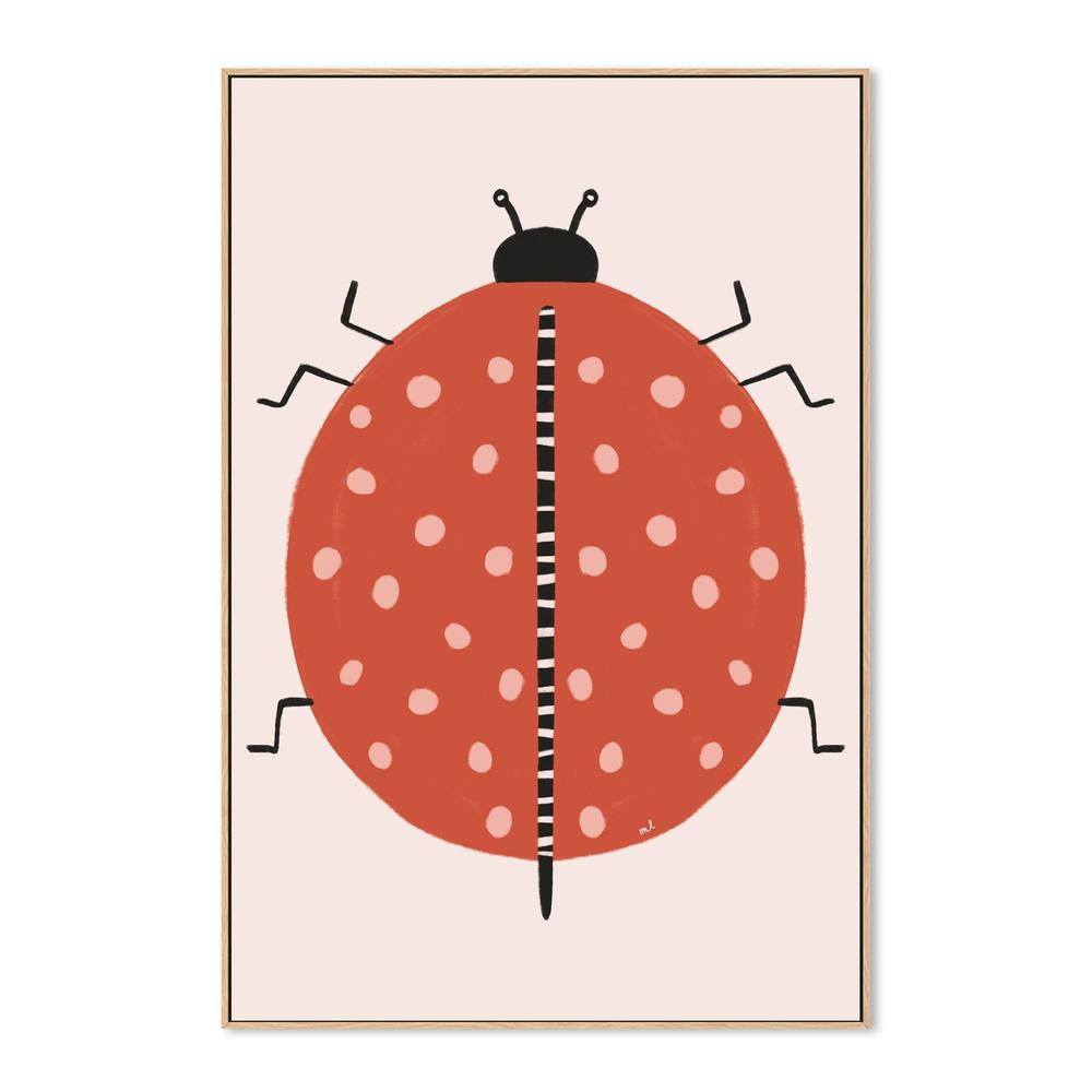 wall-art-print-canvas-poster-framed-Ladybug , By Menina Lisboa-4