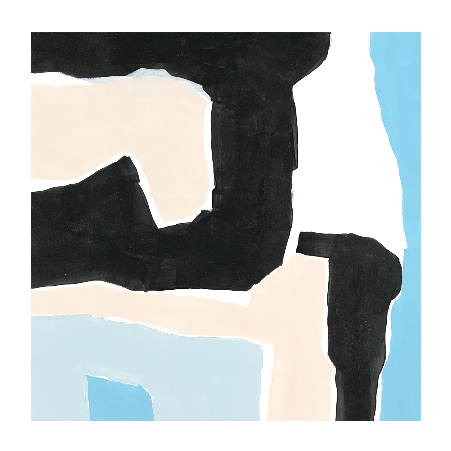 wall-art-print-canvas-poster-framed-Laila Abstract, Style A & B, Set Of 2 , By Megan Swartz-9