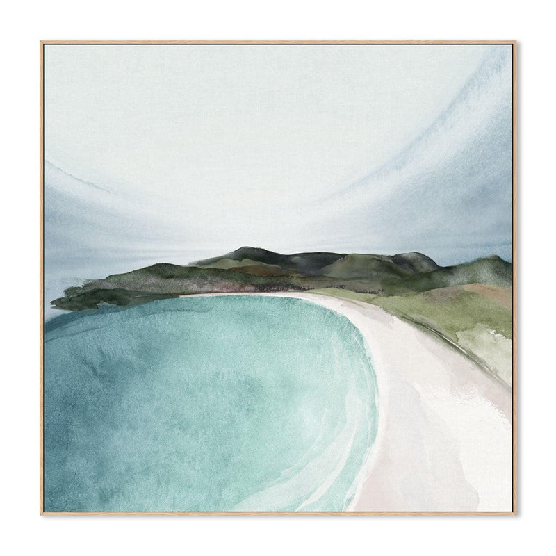 wall-art-print-canvas-poster-framed-Landscape Wineglass Bay-by-Dear Musketeer Studio-Gioia Wall Art