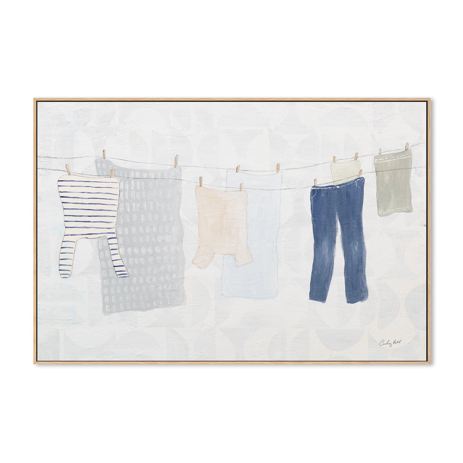 wall-art-print-canvas-poster-framed-Laundry Day , By Courtney Prahl-4