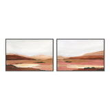 wall-art-print-canvas-poster-framed-Laurel Lowland, Style A & B, Set Of 2 , By Haley Knighten-3