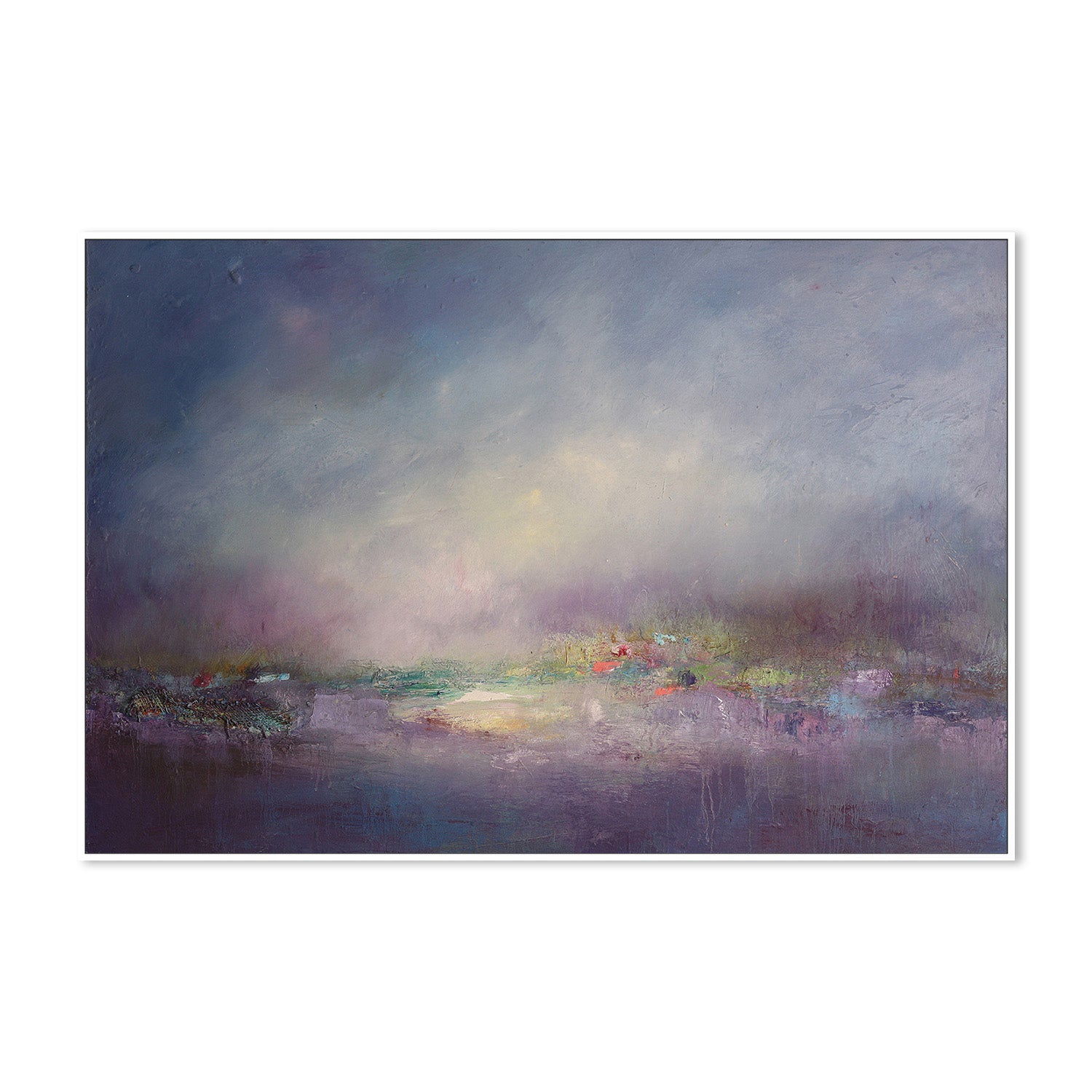 wall-art-print-canvas-poster-framed-Lavender Mist across Lily Tarn-5