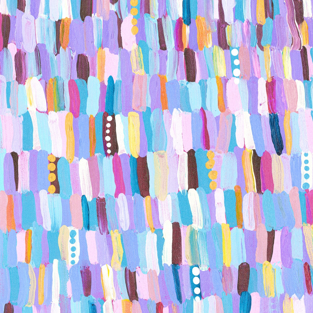 wall-art-print-canvas-poster-framed-Lavender Shower, By Bri Chelman , By Bri Chelman-GIOIA-WALL-ART