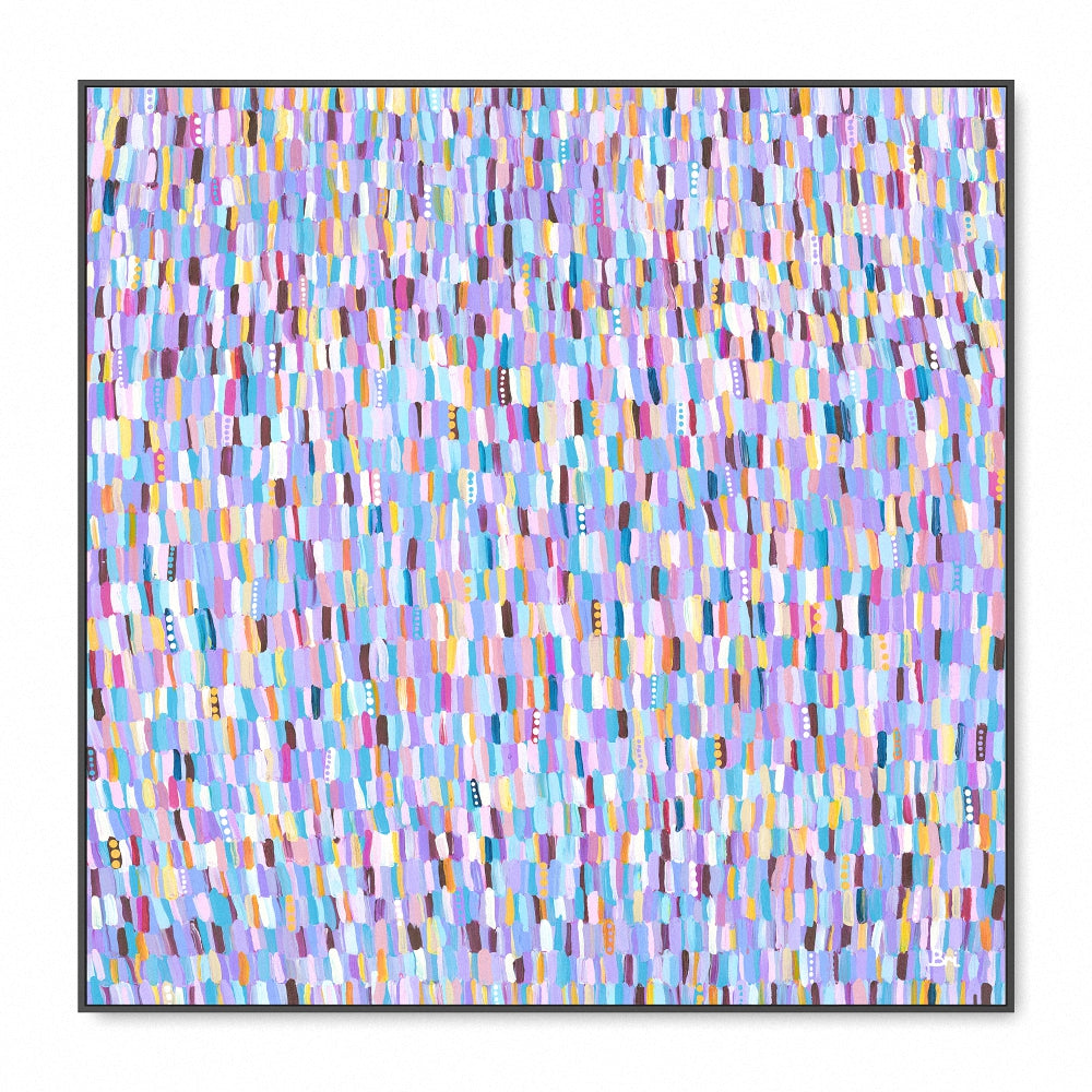 wall-art-print-canvas-poster-framed-Lavender Shower, By Bri Chelman , By Bri Chelman-GIOIA-WALL-ART