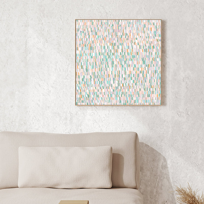 wall-art-print-canvas-poster-framed-Lavender Shower, Earthy Pastel Tones , By Bri Chelman-GIOIA-WALL-ART
