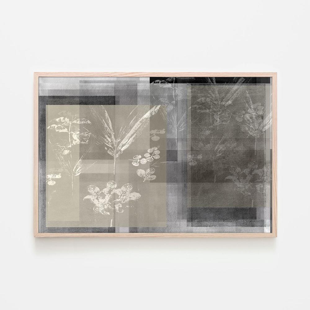 wall-art-print-canvas-poster-framed-Layered Botanical Abstract-6