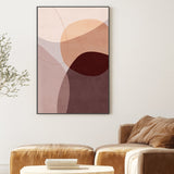 wall-art-print-canvas-poster-framed-Layered Shapes, Style B, By Mareike Bohmer-GIOIA-WALL-ART