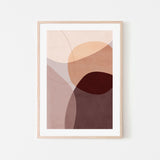 wall-art-print-canvas-poster-framed-Layered Shapes, Style B, By Mareike Bohmer-GIOIA-WALL-ART