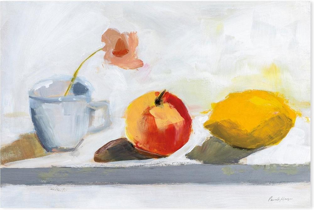 wall-art-print-canvas-poster-framed-Lemon Apple Cup-by-Pamela Munger-Gioia Wall Art