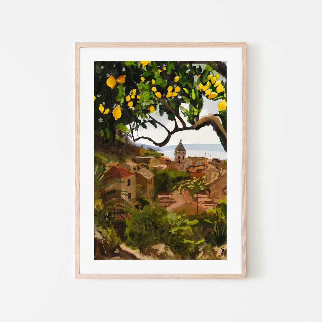 Lemon City , By Ekaterina Zagorska |Wall Art Print Framed Canvas ...