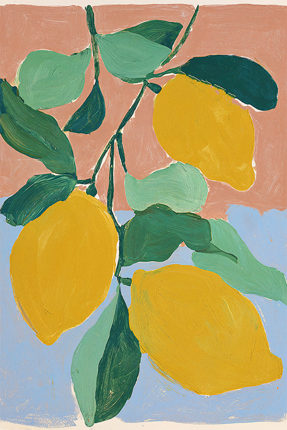 wall-art-print-canvas-poster-framed-Lemons-1