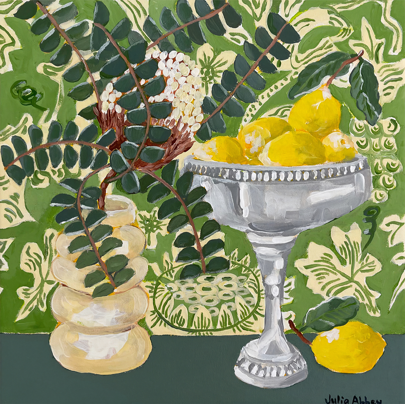wall-art-print-canvas-poster-framed-Lemons , By Julia Abbey-1