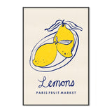 wall-art-print-canvas-poster-framed-Lemons, Paris Fruit Market , By Lia Nell-3