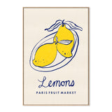 wall-art-print-canvas-poster-framed-Lemons, Paris Fruit Market , By Lia Nell-4