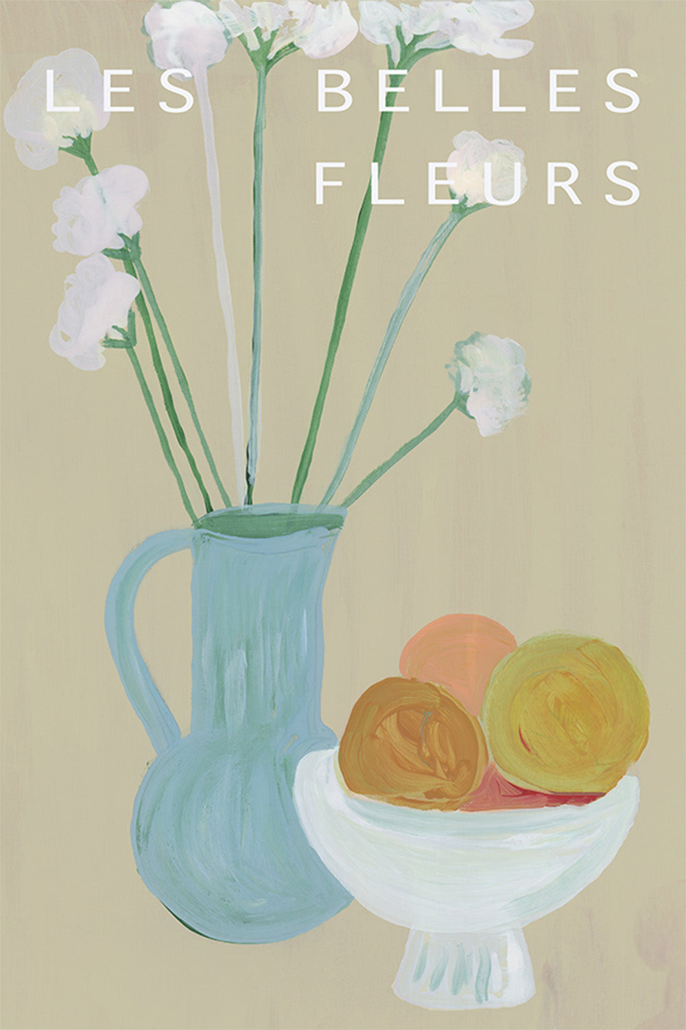 wall-art-print-canvas-poster-framed-Les Fleurs, Style D-1