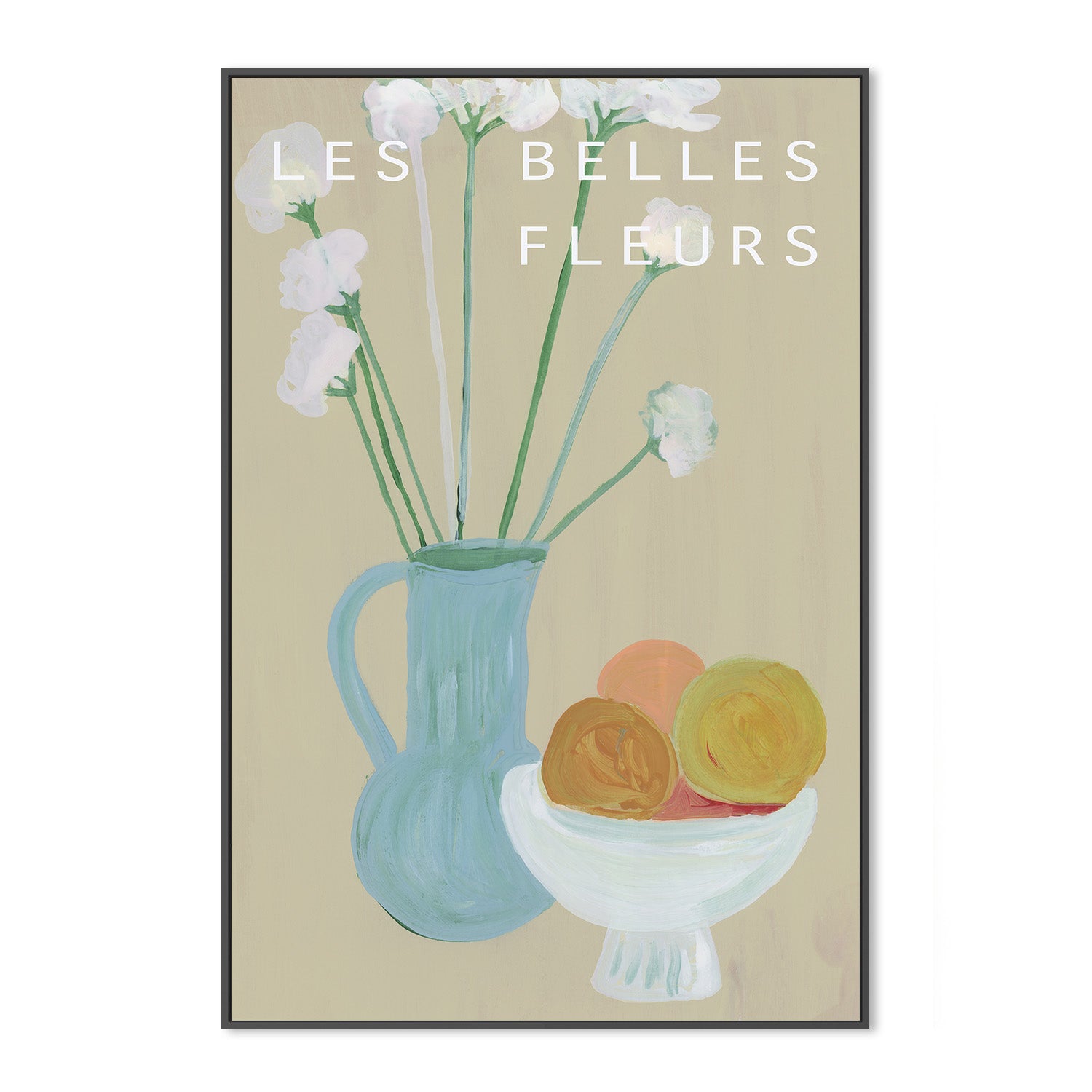 wall-art-print-canvas-poster-framed-Les Fleurs, Style D-3
