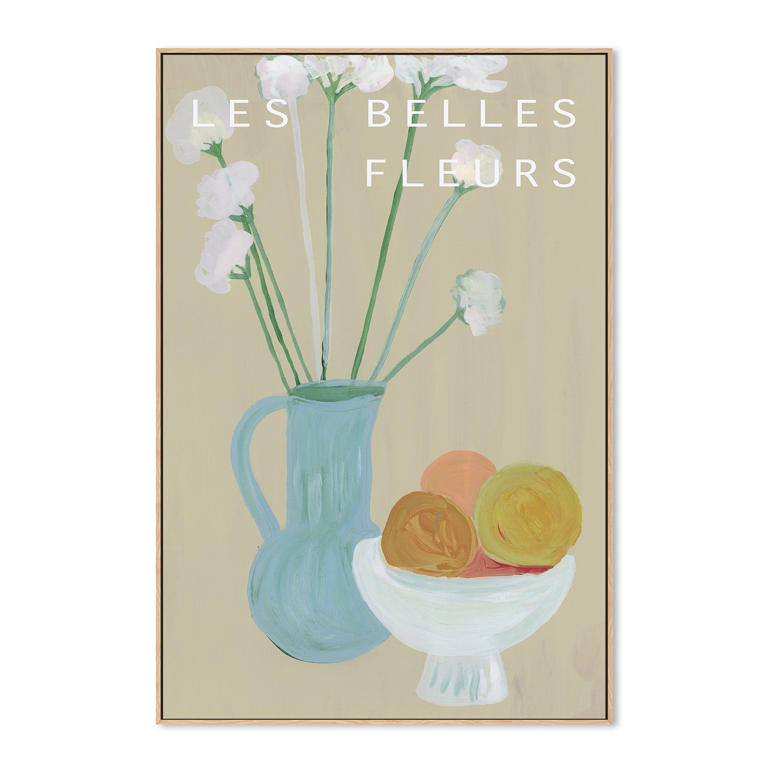 wall-art-print-canvas-poster-framed-Les Fleurs, Style D-4