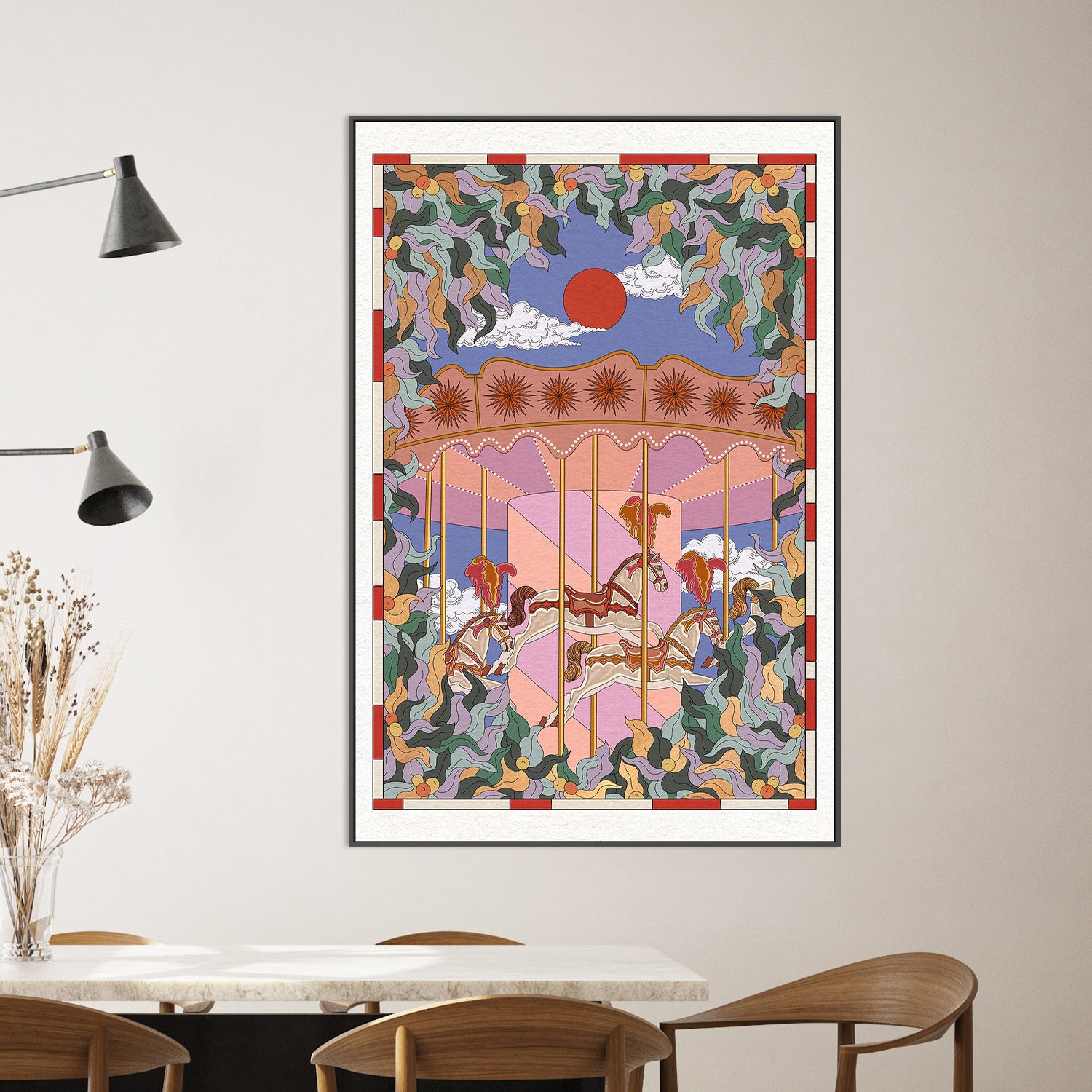 wall-art-print-canvas-poster-framed-Let's Have Fun-2