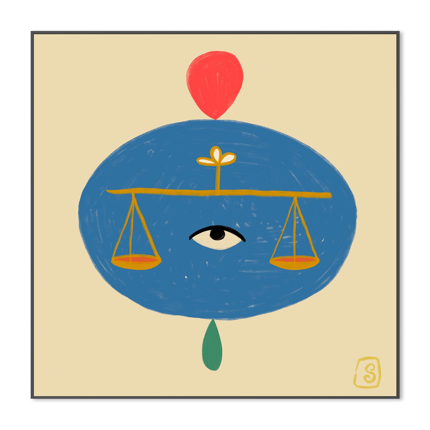 wall-art-print-canvas-poster-framed-Libra-3