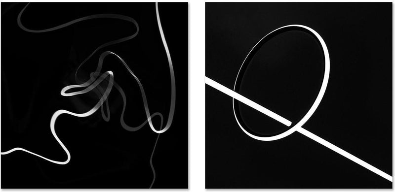 wall-art-print-canvas-poster-framed-Light & Darkness, Set Of 2-by-Plus X Studio-Gioia Wall Art