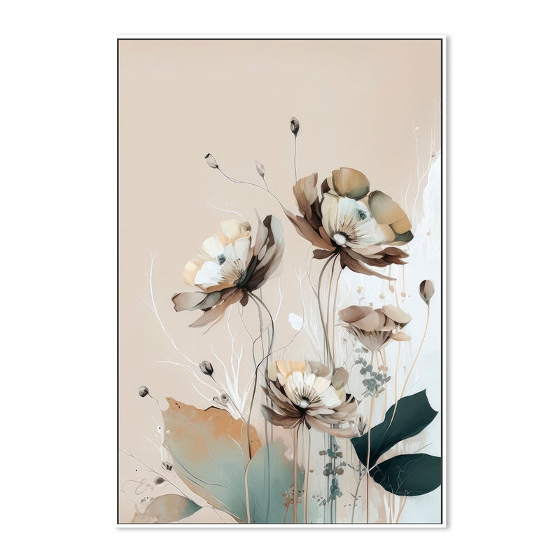 wall-art-print-canvas-poster-framed-Light Florals , By Bella Eve-5