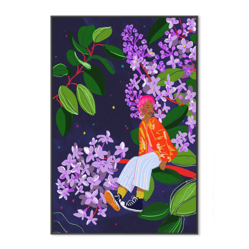 wall-art-print-canvas-poster-framed-Lilac , By Gigi Rosado-GIOIA-WALL-ART