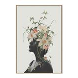 wall-art-print-canvas-poster-framed-Lily, By Frida Floral-GIOIA-WALL-ART