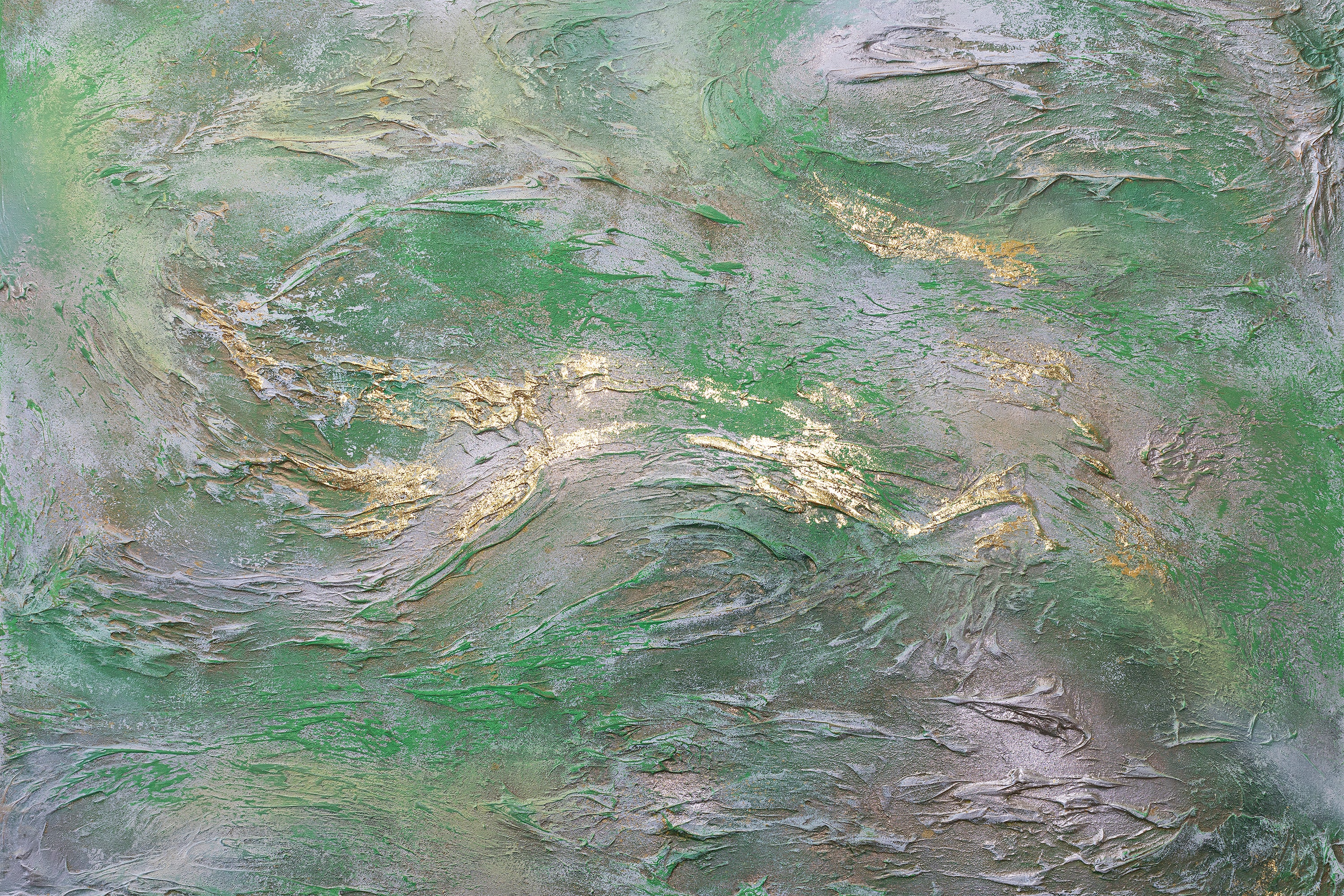wall-art-print-canvas-poster-framed-Lime Gold-1