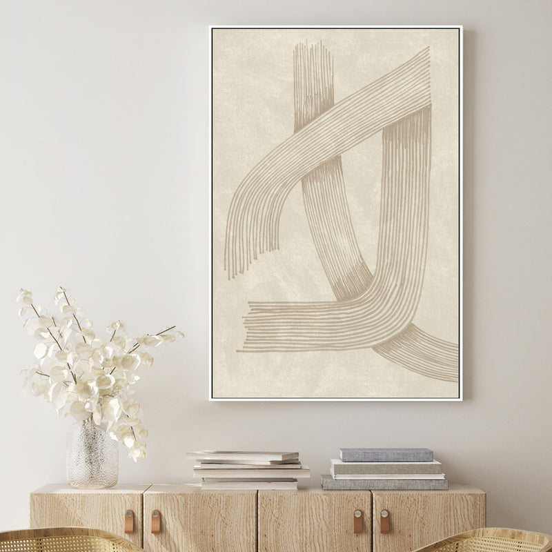wall-art-print-canvas-poster-framed-Line, Style A , By Lucrecia Caporale-2