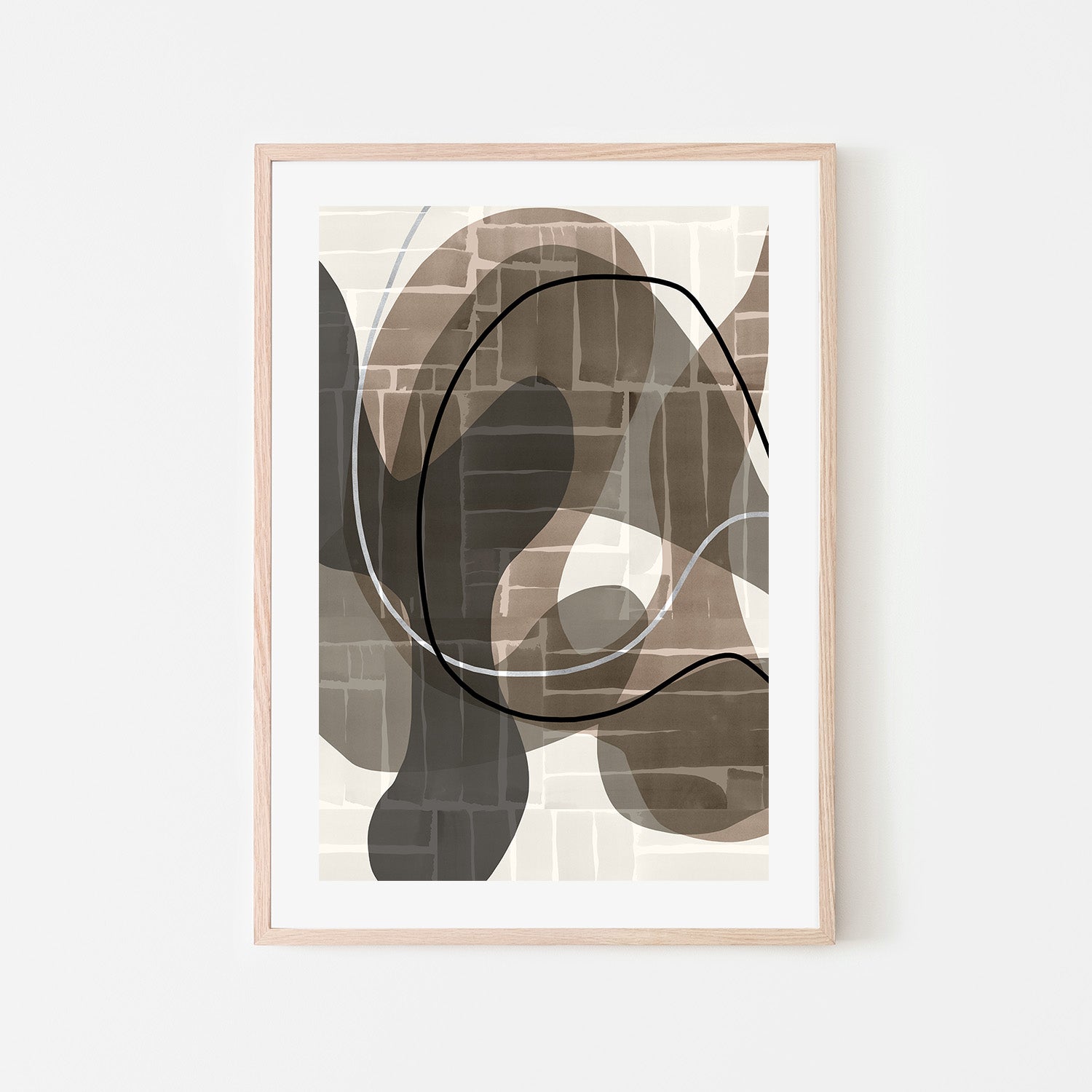 wall-art-print-canvas-poster-framed-Linear Flow, Style A-6