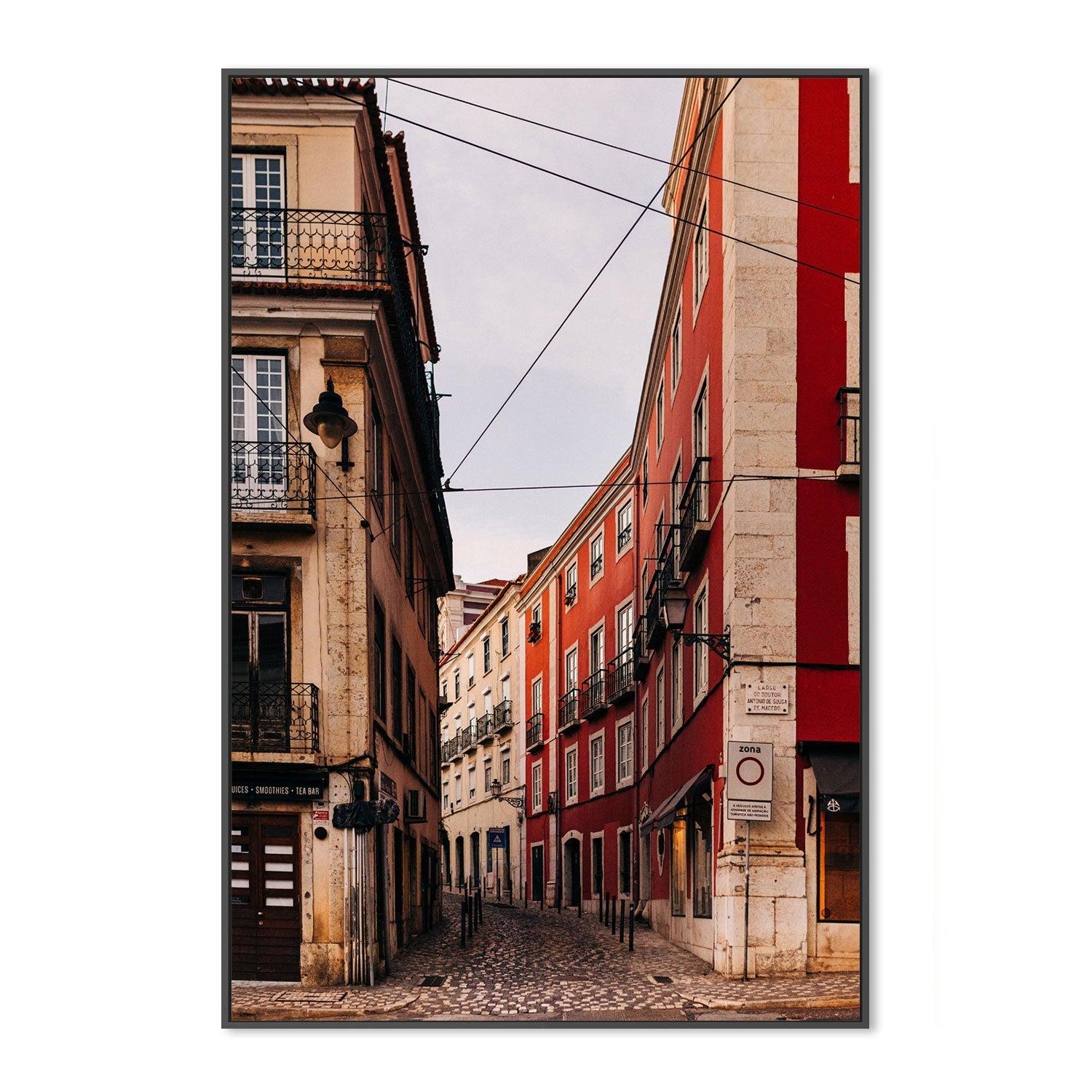 Lisbon, Portugal, Style A-Gioia-Prints-Framed-Canvas-Poster-GIOIA-WALL-ART