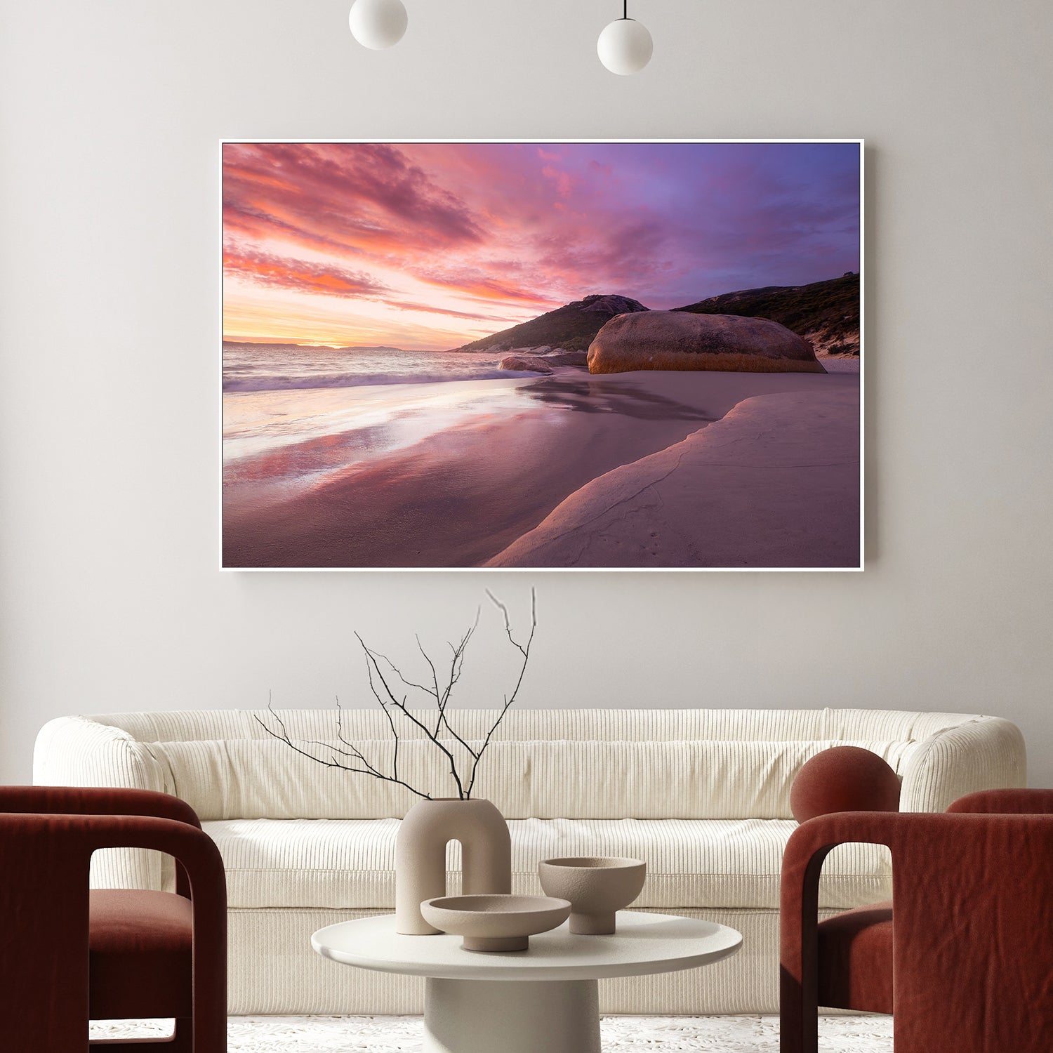 wall-art-print-canvas-poster-framed-Little Beach Sunrise, Western Australia , By Christopher Cann-2