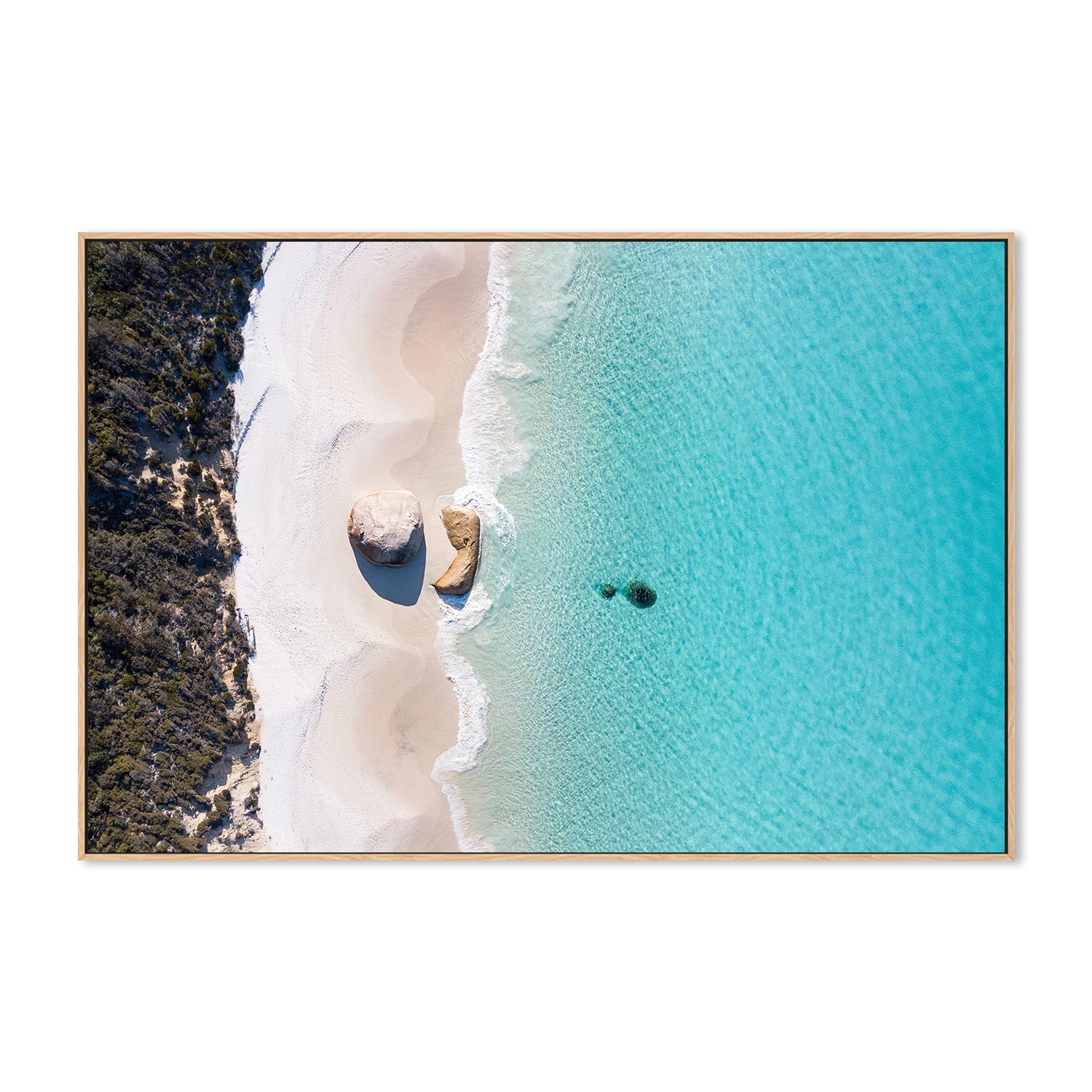 wall-art-print-canvas-poster-framed-Little beach, Western Australia , By Christopher Cann-4
