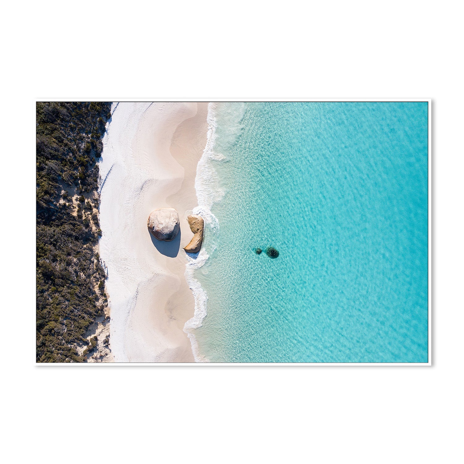 wall-art-print-canvas-poster-framed-Little beach, Western Australia , By Christopher Cann-5