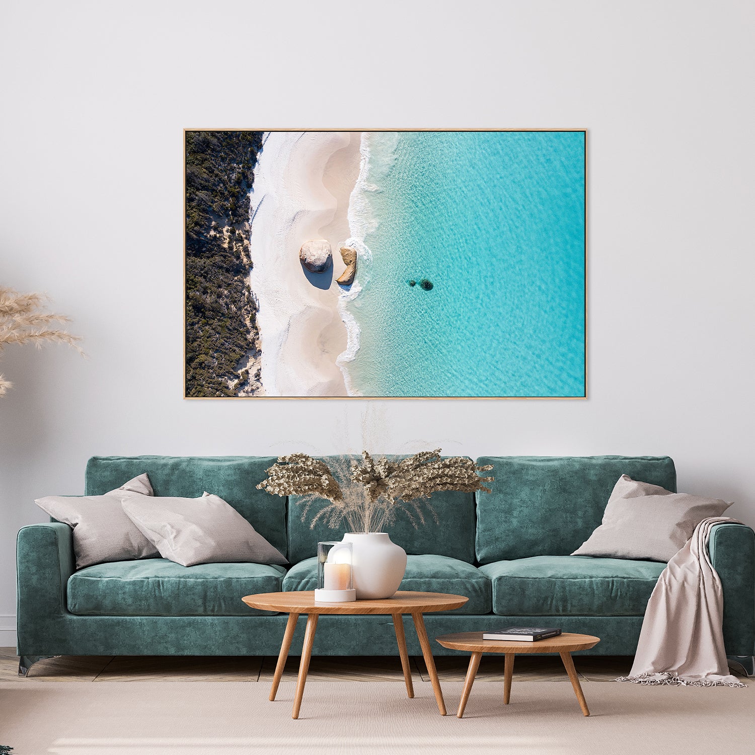 wall-art-print-canvas-poster-framed-Little beach, Western Australia , By Christopher Cann-7