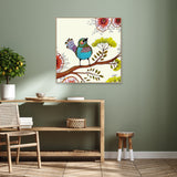 wall-art-print-canvas-poster-framed-Little Blue Bird-GIOIA-WALL-ART