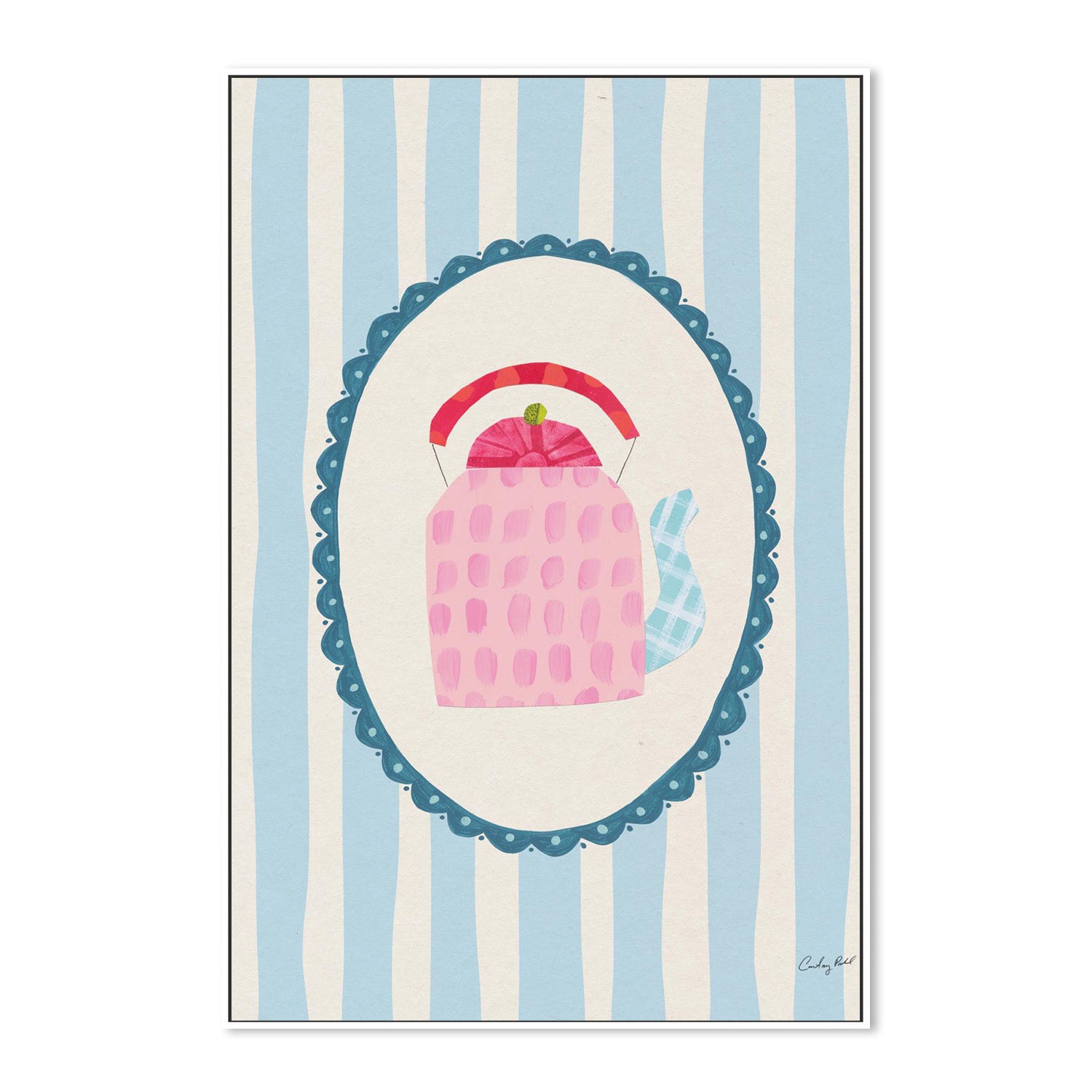 wall-art-print-canvas-poster-framed-Little Teapot, Style A-6