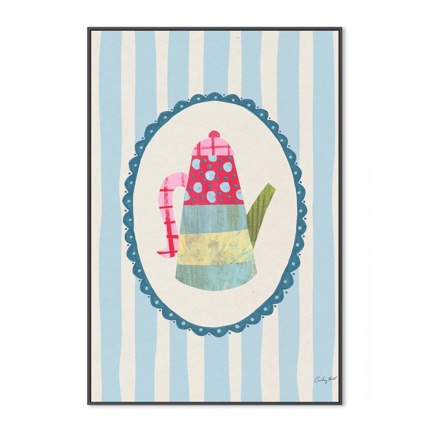 wall-art-print-canvas-poster-framed-Little Teapot, Style C-3