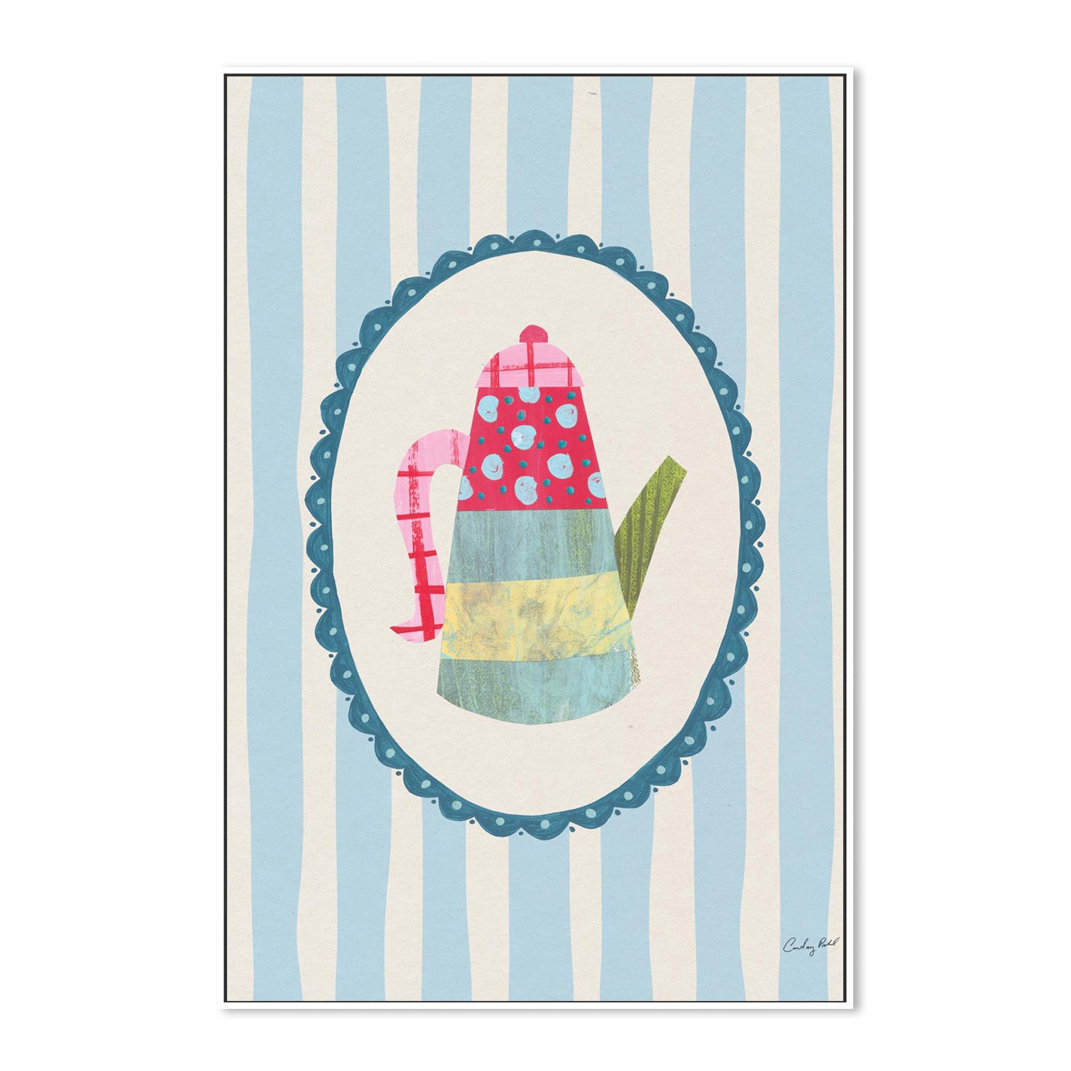 wall-art-print-canvas-poster-framed-Little Teapot, Style C-5