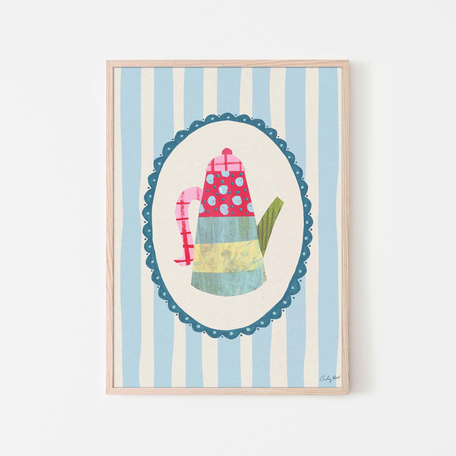wall-art-print-canvas-poster-framed-Little Teapot, Style C-6