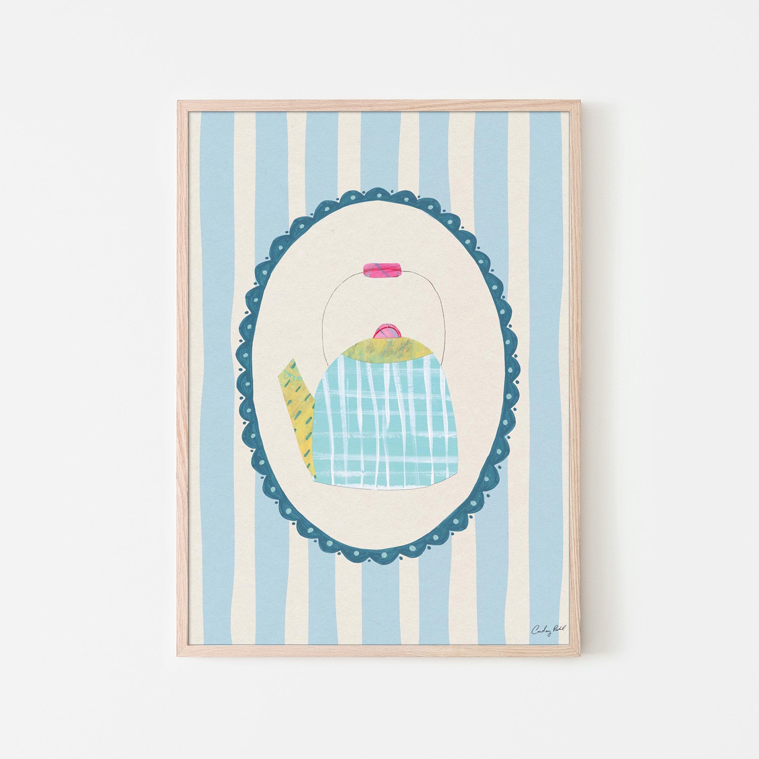 wall-art-print-canvas-poster-framed-Little Teapot, Style D-6
