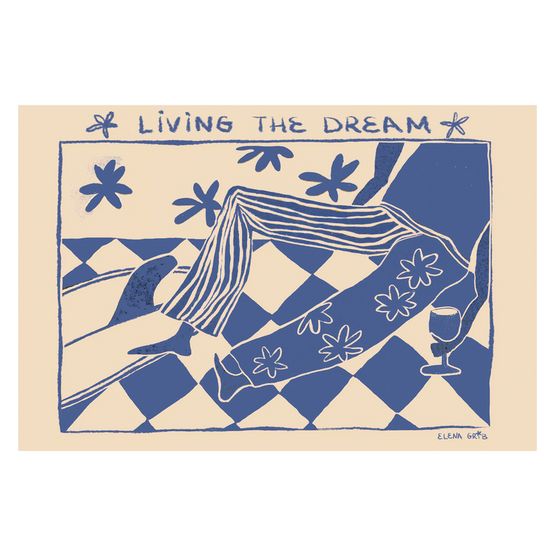 wall-art-print-canvas-poster-framed-Living The Dream , By Elena Grib-1